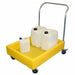 Small Container Trolley - Yellow Shield