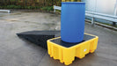 Spill Pallet Ramps - Yellow Shield