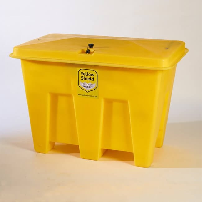 Static Oil Spill Kit - 350 Litres - Yellow Shield