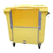 Wheelie Bin Accessory | Drop Front Kit - Yellow Shield