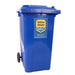Wheelie Bin AdBlue® Spill Kit - 240 Litre - Yellow Shield